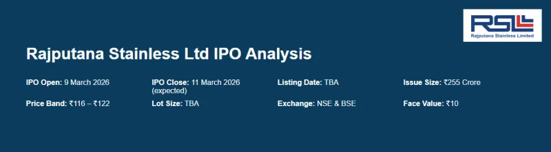 Rajputana Stainless Ltd IPO Analysis