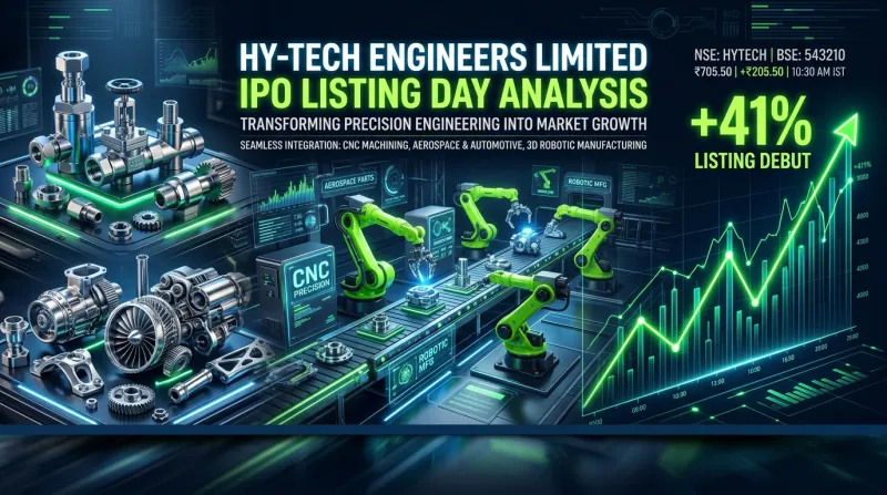 Hy-Tech Engineers IPO Debut (+41.5%): Listing Analysis & Target